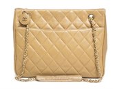Thumbnail for your product : Chanel Pre-Owned Beige Quilted Lambskin Charm Vintage Shoulder Bag
