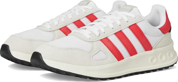 adidas Run 84 Men's Running Shoes White/Pure Ruby/Alumina : 9 D