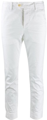 DSQUARED2 Cropped Button Jeans