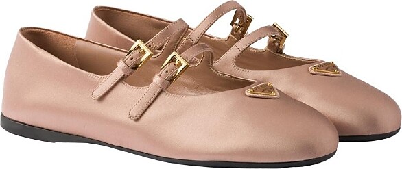 Prada Women's Satin Ballerinas