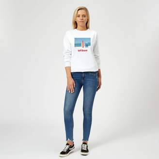Disney Lilo And Stitch Surf Beach Women's Sweatshirt