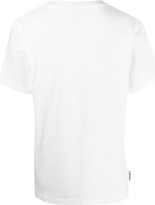 Thumbnail for your product : AUTRY text-print cotton T-shirt