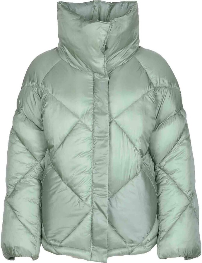 OOF Wear Women's Green Padded Jacket ShopStyle