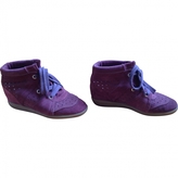 Thumbnail for your product : Isabel Marant Suede Bobby Trainers