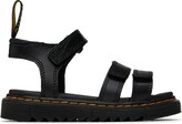 Thumbnail for your product : Dr. Martens Kids Black Klaire Big Kids Sandals