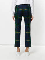 Thumbnail for your product : Paul Smith cropped check trousers
