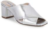 Thumbnail for your product : Charles David Crissaly Metallic Leather Sandals