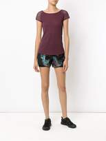 Thumbnail for your product : Track & Field mesh panelled blouse