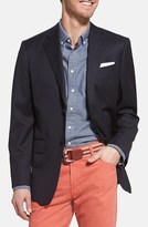 Thumbnail for your product : John W. Nordstrom 'Travel' Classic Fit Navy Wool Suit