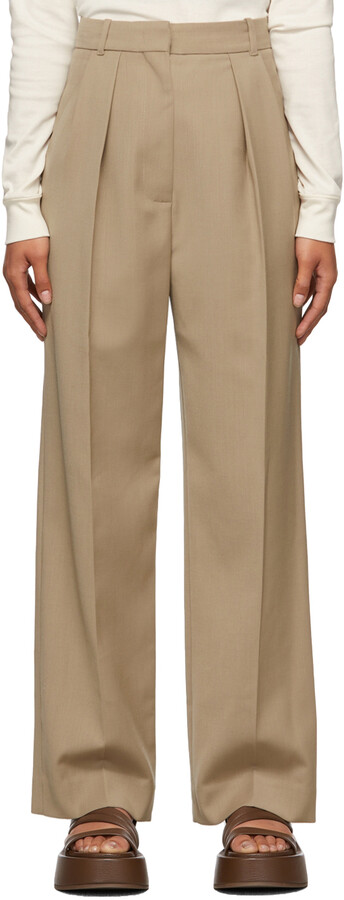 [LOW CLASSIC] / ☆ 24FW WIDE WAISTBAND PANTS / LIGHT BEIGE LOW CLASSIC] / ☆ 24FW WIDE WAISTBAND PANTS / LIGHT BEIGE