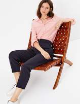 Thumbnail for your product : M&S CollectionMarks and Spencer Straight Leg Zip Pocket Trousers
