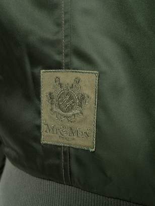 Mr & Mrs Italy detachable hood bomber jacket