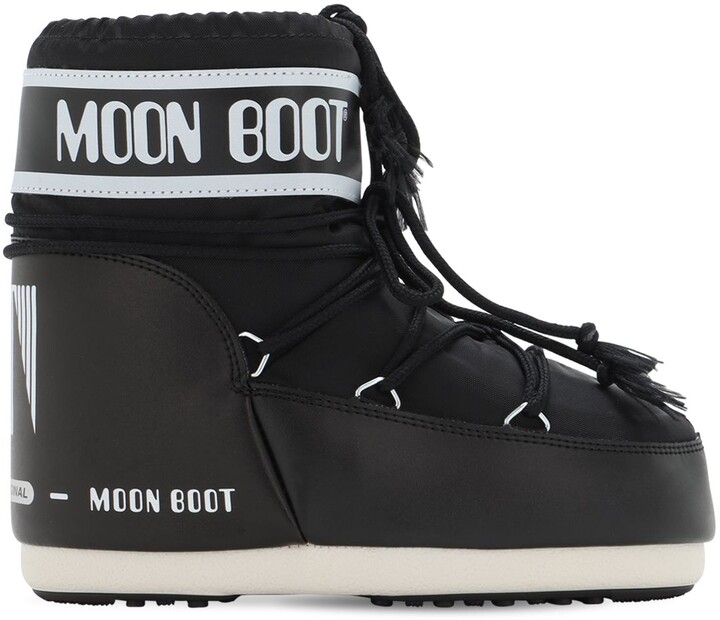 Moon Boot Logo Waterproof Nylon Low Snowboots - ShopStyle Sneakers &  Athletic Shoes