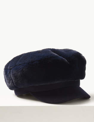 M&S CollectionMarks and Spencer Baker Boy Hat