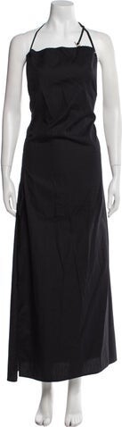 IOANNES Square Neckline Long Dress