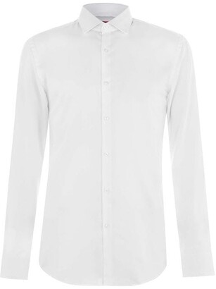 hugo boss white jilias oxford shirt