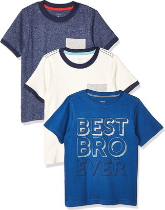 Carter's Boys' 3-Pack Short-Sleeve Graphic Tee