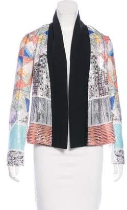 Clover Canyon Sequined Open-Front Blazer