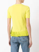 Thumbnail for your product : No.21 feather trim T-shirt