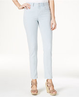 Thumbnail for your product : Charter Club Petite Striped Tummy-Control Bristol Skinny Ankle Pants, Only At Macy's