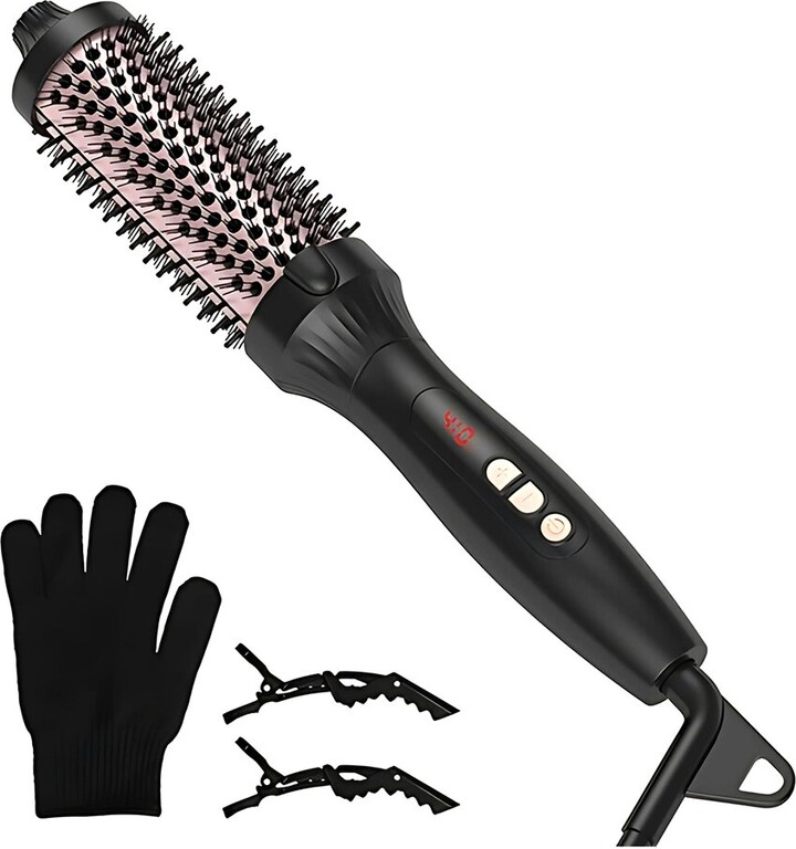 Vysn Unisex 4-In-1 Hot-Air Brush: Curler Dryer Straightener