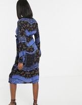 Thumbnail for your product : Mama Licious Mamalicious maternity paisley print wrap dress