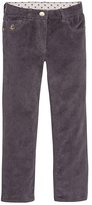 Thumbnail for your product : Petit Bateau Girl’s slim stretch velour pants