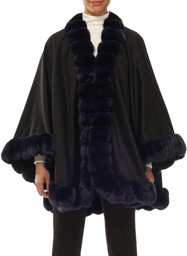 gorski cashmere cape