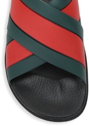 Men's Web rubber slide sandal