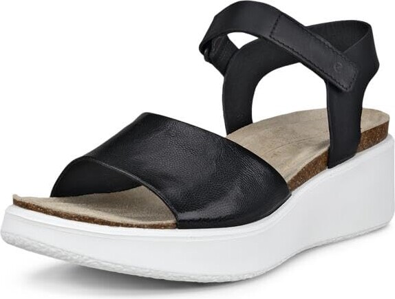 ECCO Women's Flowt Wedge Cork Sandal