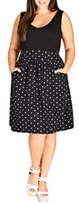 Thumbnail for your product : City Chic Simply Sweet Fit & Flare Dress