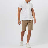 Thumbnail for your product : BOSS ORANGE Men's Esalsa Cuban Collar Short Sleeve Shirt