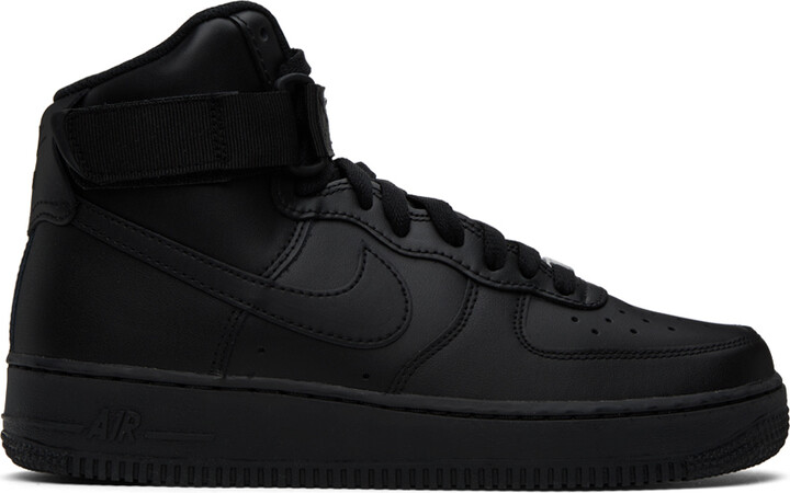 schuh nike air force 1 black