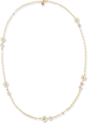 Tory Burch Fleur Rosary Station Necklace