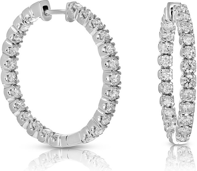 Amairah 14K 4.00 ct. tw. Lab-Grown Diamond Hoops
