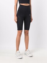 Thumbnail for your product : adidas by Stella McCartney Logo-Print Cycling Shorts