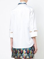 Thumbnail for your product : Mary Katrantzou Rita embroidered poplin shirt