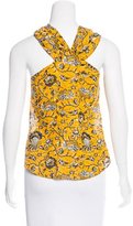 Thumbnail for your product : Etoile Isabel Marant Sleeveless Printed Top