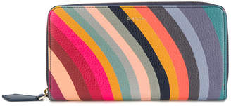 Paul Smith 'Swirl' print zip-around purse