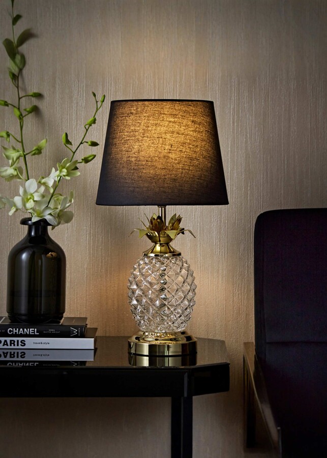 Hestia Wood Effect Resin Hedgehog Table Lamp ShopStyle
