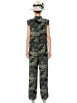 Thumbnail for your product : Antonio Marras Printed Crepe Jumpsuit