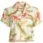 Thumbnail for your product : Riley Floral Print Hawaiian Shirt