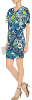 Thumbnail for your product : Just Cavalli Floral-Print Stretch-Crepe Mini Dress