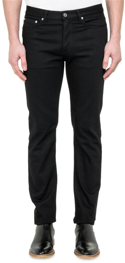 Givenchy Logo Patch Straight-Leg Jeans - ShopStyle