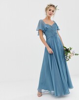 asos bridesmaid blue