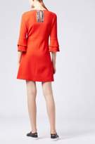 Thumbnail for your product : BOSS Bell-sleeve dress in structured stretch fabric