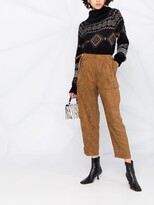 Thumbnail for your product : Liu Jo Cropped Cargo Trousers