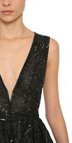 Thumbnail for your product : ZUHAIR MURAD Embellished Tulle Mini Dress