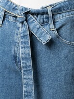 Thumbnail for your product : 3x1 Belted Tapered Jeans