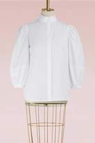Cotton Puff-Sleeve Shirt